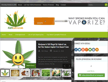 Tablet Screenshot of 420cali.com